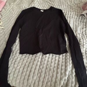 SHEIN Black Teen T-Shirt